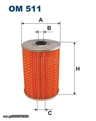 Φίλτρο λαδιού FILTRON OM 511