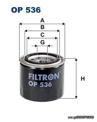 Φίλτρο λαδιού FILTRON OP 536