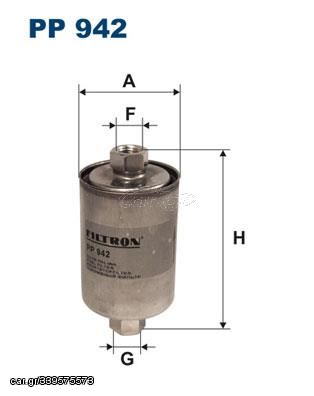 Φίλτρο καυσίμου FILTRON PP 942