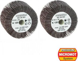 Proxxon Γυαλόχαρτο Κυλινδρικό Φ 50 -120 Gr. 2Τ 28562