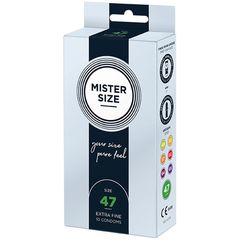 MISTER SIZE 47mm Condoms 10pcs