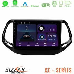 Bizzar XT Series Jeep Compass 2017 4Core Android12 2+32GB Navigation Multimedia Tablet 10"
