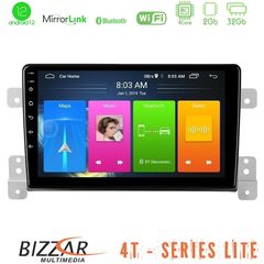Bizzar 4T Series Suzuki Grand Vitara 4Core Android12 2+32GB Navigation Multimedia Tablet 9"