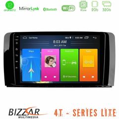 Bizzar 4T Series Mercedes R Class 4Core Android12 2+32GB Navigation Multimedia Tablet 9"