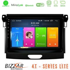 Bizzar 4T Series Ford Ranger 2017-2022 4Core Android12 2+32GB Navigation Multimedia Tablet 9"
