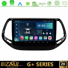 Bizzar G+ Series Jeep Compass 2017 8core Android12 6+128GB Navigation Multimedia Tablet 10"