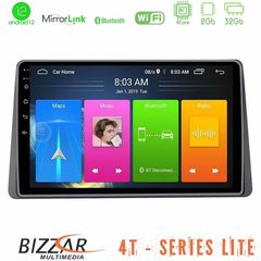 Bizzar 4T Series Dacia Duster 2019- 4core Android12 2+32GB Navigation Multimedia Tablet 9"