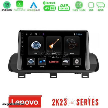 Lenovo Car Pad Nissan Qashqai J12 & X-Trail T33 4Core Android 13 2+32GB Navigation Multimedia Tablet 10"
