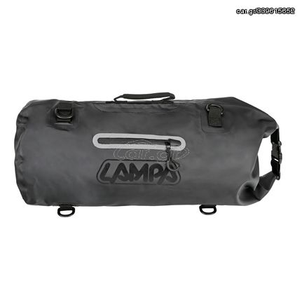 ΣΑΚΟΣ ΑΔΙΑΒΡΟΧΟΣ MOTO IMPERVIOUS (ΤΥΠΟΥ ΛΟΥΚΑΝΙΚΟ) 30L 65x25 cm ​LAMPA - 1 TEM.