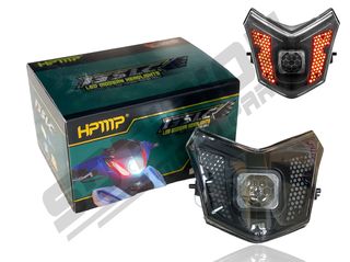 ΦΑΝΑΡΙ SYM VF185 LED VENOM ΚΟΚΚΙΝΟ ΜΕ ΠΡΟΤΖΕΚΤΟΡΑ ΑΣΠΡΟ