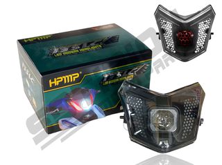ΦΑΝΑΡΙ SYM VF185 LED VENOM ΑΣΠΡΟ ΜΕ ΠΡΟΤΖΕΚΤΟΡΑ ΑΣΠΡΟ