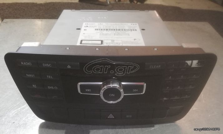 RADIO CD MERCEDES A CLASS (W176) 2012-2018 (EG)