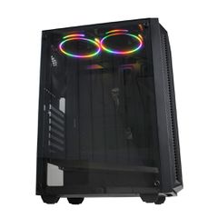 iBox CETUS 906 Midi Tower Black-thumb-3