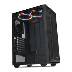 iBox CETUS 906 Midi Tower Black-thumb-2
