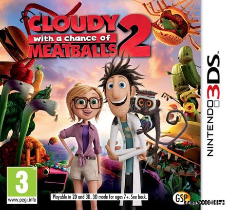 Cloudy with a Chance of Meatballs 2 / Nintendo 3DS