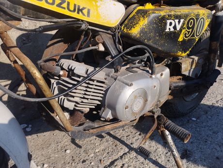 Suzuki rv90 rv 90 κινητήρας πληρώς λειτουργικος μοτέρ working complete engine 