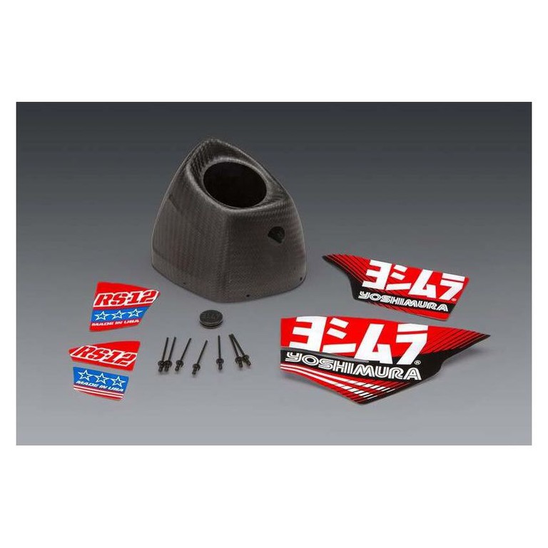 YOSHIMURA USA Carbon End Cap Replacement Kit RS-12