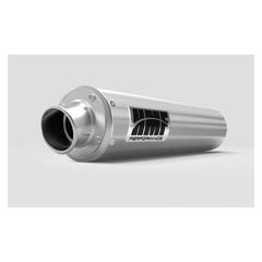 HMF Performance Series Silencer -Brushed Stainless Steel Stainless steel Can-Am Outlander 450-570 L