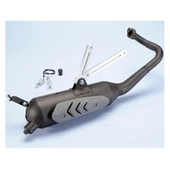 POLINI Original Full Exhaust System - Steel Black SYM 2TPS