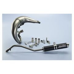 POLINI Race Full Exhaust System - Black Aluminium