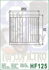 ΦΙΛΤΡΟ ΛΑΔΙΟΥ HF125 CHAMPION 16097-1002 Z125