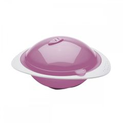 Thermobaby Μπολ με καπάκι Pink