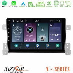 Bizzar V Series Suzuki Grand Vitara 10core Android13 4+64GB Navigation Multimedia Tablet 9"