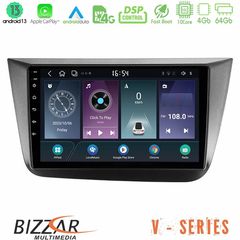 Bizzar V Series Seat Altea 2004-2015 10core Android13 4+64GB Navigation Multimedia Tablet 9"