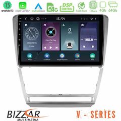 Bizzar V Series Skoda Octavia 5 10core Android13 4+64GB Navigation Multimedia Tablet 10"