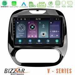 Bizzar V Series Renault Captur 2013-2019 (Manual AC) 10core Android13 4+64GB Navigation Multimedia Tablet 9"