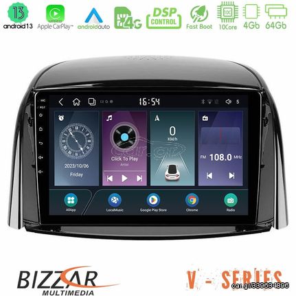 Bizzar V Series Renault Koleos 2007-2015 10core Android13 4+64GB Navigation Multimedia Tablet 9"