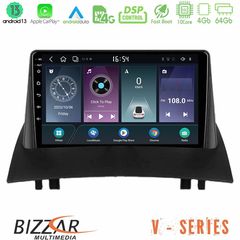 Bizzar V Series Renault Megane 2 2002-2008 10core Android13 4+64GB Navigation Multimedia Tablet 9"