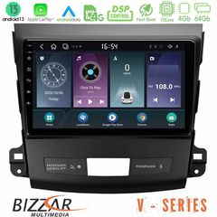 Bizzar V Series Mitsubishi Outlander/Citroen C-Crosser/Peugeot 4007 10core Android13 4+64GB Navigation Multimedia Tablet 9"