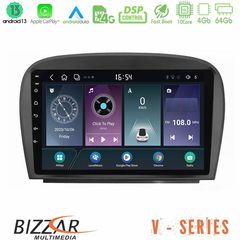 Bizzar V Series Mercedes SL Class 2005-2011 10core Android13 4+64GB Navigation Multimedia Tablet 9"