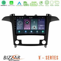 Bizzar V Series Ford S-Max 2006-2012 10core Android13 4+64GB Navigation Multimedia Tablet 9"