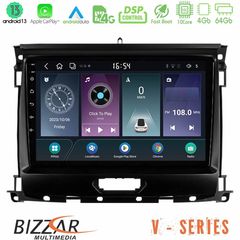 Bizzar V Series Ford Ranger 2017-2022 10core Android13 4+64GB Navigation Multimedia Tablet 9"