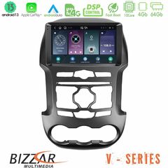 Bizzar V Series Ford Ranger 2012-2016 10core Android13 4+64GB Navigation Multimedia Tablet 9"