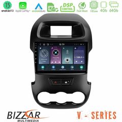 Bizzar V Series Ford Ranger 2012-2016 10core Android13 4+64GB Navigation Multimedia Tablet 9"