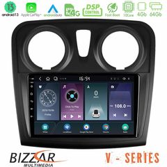 Bizzar V Series Dacia Sandero/Dokker 2014-2020 10core Android13 4+64GB Navigation Multimedia Tablet 9"