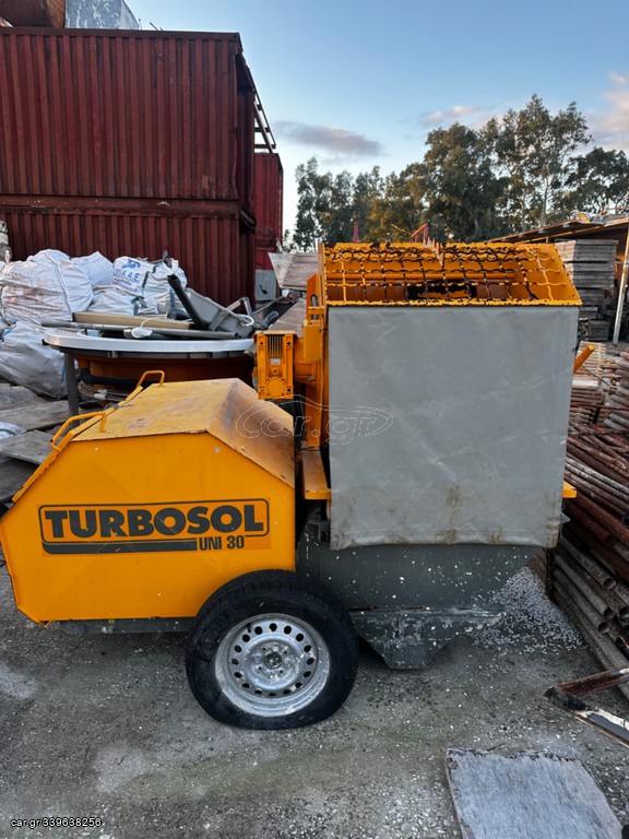 Οικοδομικά Μηχανήματα 2010 Turbosol Uni 30