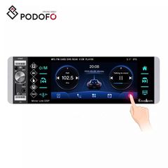  1 Din Carplay Car Radio Autoradio 5.1" Touch Screen Car Stereo