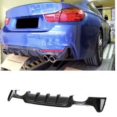 ΠΙΣΩ ΣΠΟΙΛΕΡ BMW 4 Series F32 F33 F36 (2013-2019) M Performance Design Carbon Film Coating Twin Double Outlet