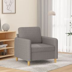 Πολυθρόνα Taupe 60 εκ. Υφασμάτινη 359469