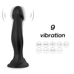 TOYBOY RUFUS remote controlled suctioned dildo vibrator-thumb-4