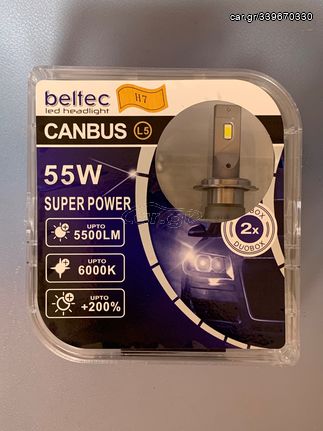 Beltec Canbus 55W H7 LED 
