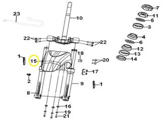 Φτερό Μπροστινό Μπλέ Μάτ Sym Jet-x 125 Lc Cbs E5 61100-XRE-000-AQ