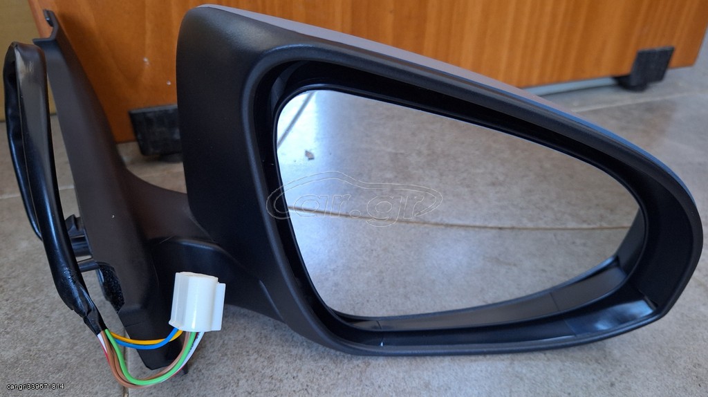 TOYOTA YARIS 2011-14 ΚΑΘΡΕΦΤΕΣ ΗΛΕΚΤΡΙΚΟΙ ΘΕΡΜΕΝΟΜΕΝΟΙ ΒΑΦΟΜΕΝΟΙ (ΜΕ ΦΛΑΣ) ΑΡΙΣΤΕΡΟ+ΔΕΞΙ