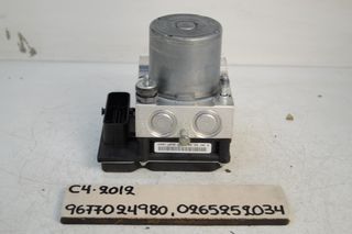 ΜΟΝΑΔΑ ABS CITROEN C4 2012, 9677024980 , 0265951861 , 0265252034