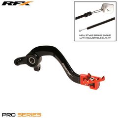 Πενταλ Φρενου Πισω / Ποδοφρενο Pro Ft Ktm Sx65 Μαυρο/Πορτοκαλι | Rfx