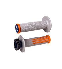 ODI EMIG Pro V2 Lock-On (Soft) Χειρολαβές Husky Grey / Orange